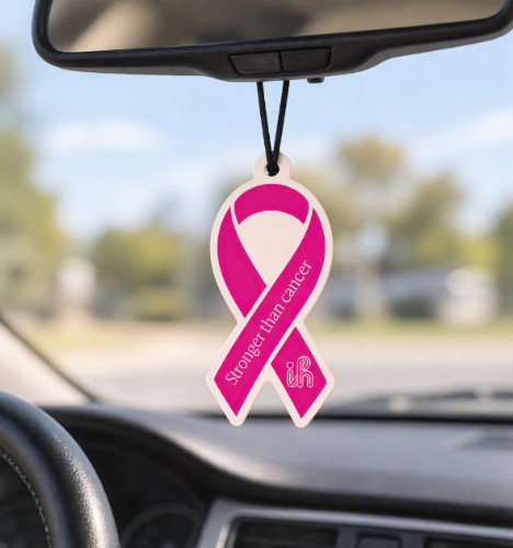 Pink Ribbon Car Air Freshener - packs of 25